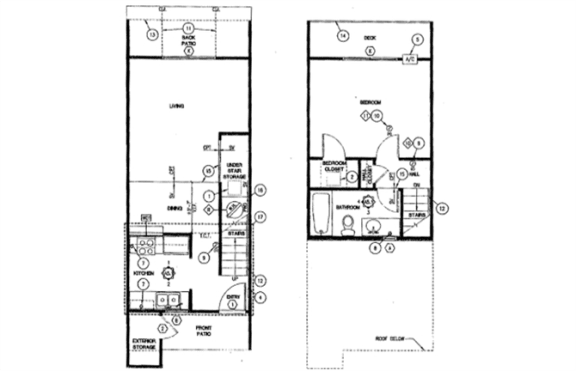 Floor Plan  1 Bedroom