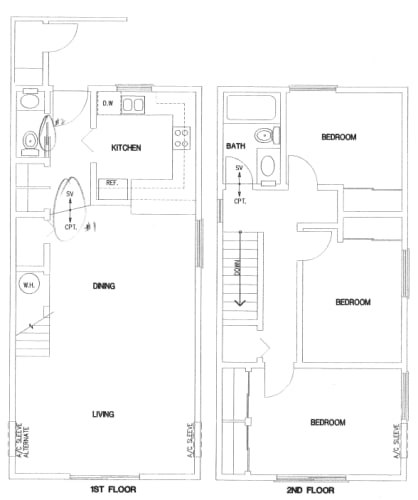 Floor Plan  Three Bedroom