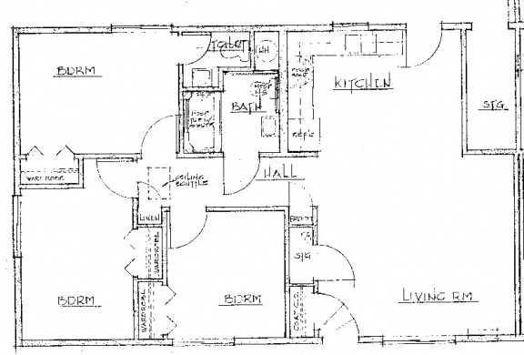 Floor Plan  3 Bedroom