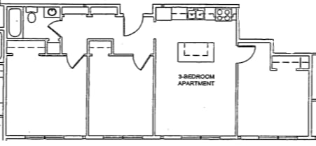 Floor Plan  Three Bedroom