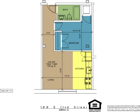 Floor Plan  The Brightleaf Building 229