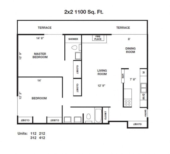 Studio, 1, 2 & 3Bedroom Apartments in Denver Mondrian Colorado