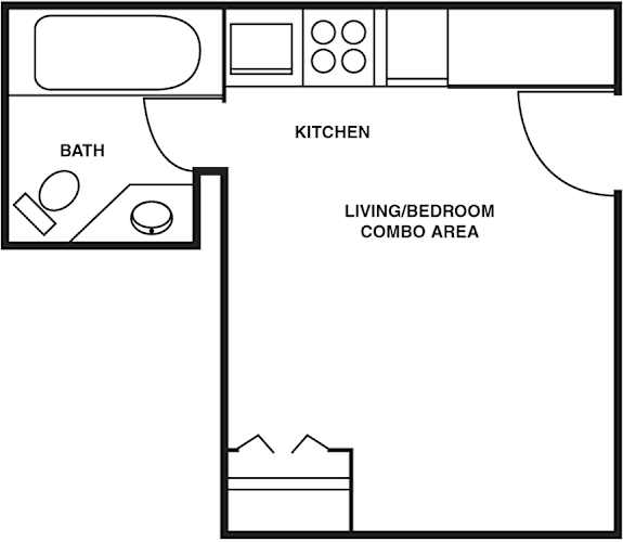 Floor Plan  Large Studio Floor Plan