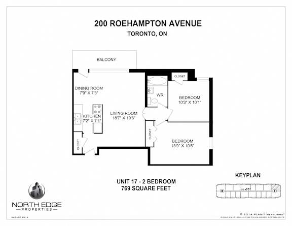 Floor Plan  2  Bedroom