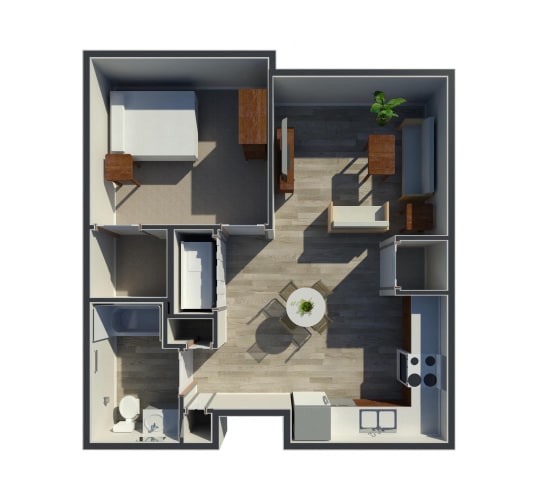 Floor Plan  1 Bedroom floor plan