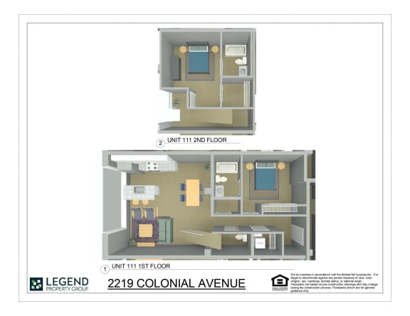 Floor Plan  Linde Lofts 111