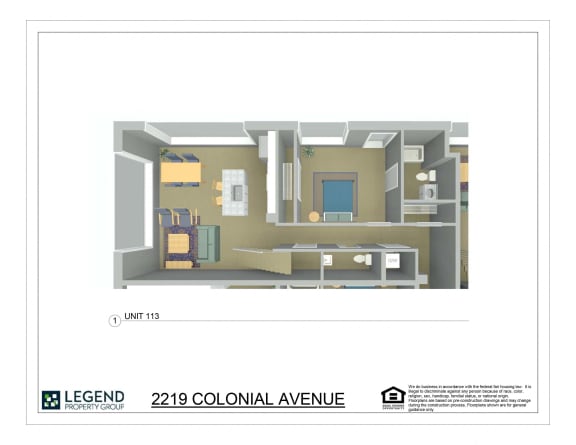 Floor Plan  Linde Lofts 113