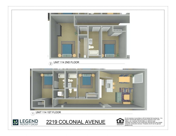 Floor Plan  Linde Lofts 114