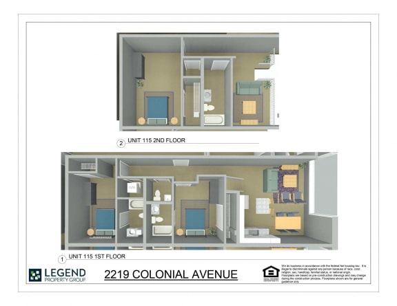 Floor Plan  Linde Lofts 115