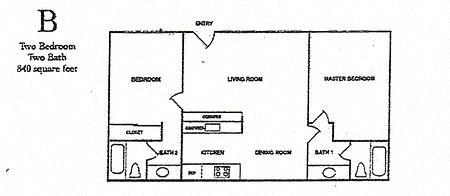 Floor Plan  Plan B