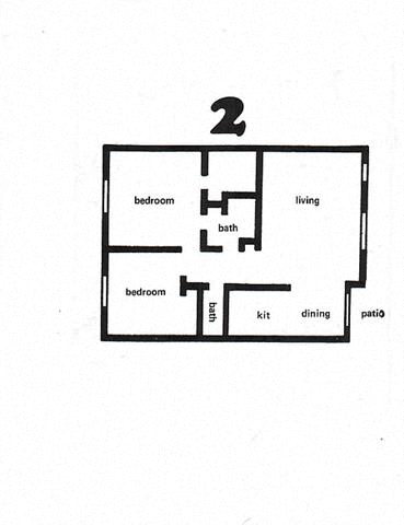 Floor Plan  2 X 1.5