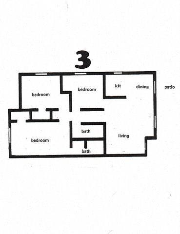 Floor Plan  3 X 2