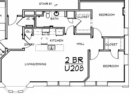 Floor Plan  2 Bedroom