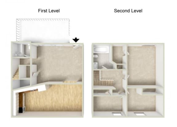 Floor Plan  Three Bedroom