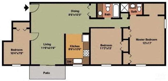 Floor Plan  The Fulton