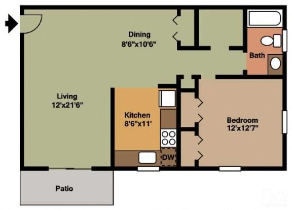 Floor Plan  The Hamilton