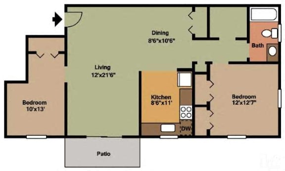 Floor Plan  The Madison