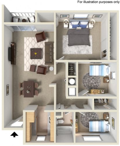 Floor Plans Of The Goose In Aloha Or