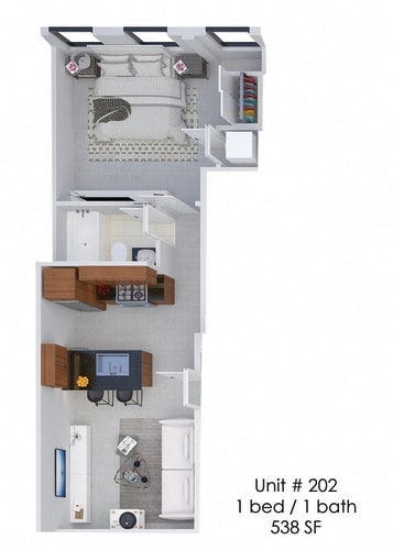Floor Plan  Hardwicke House Unit 202