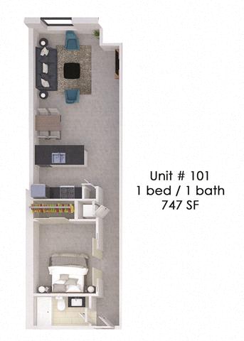 Floor Plan  Fording Flats 101