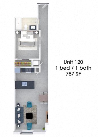 Floor Plan  Fording Flats 120