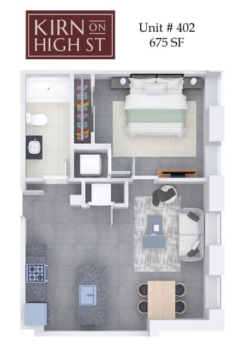 Floor Plan  Kirn on High Street 402