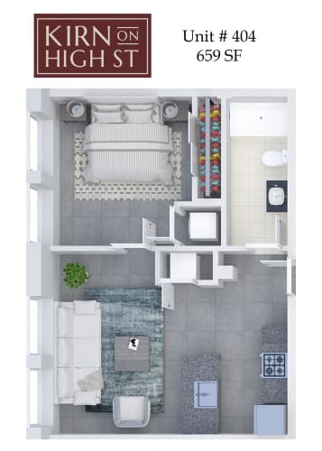 Floor Plan  Kirn on High Street 404