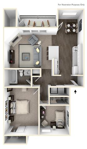 Floor Plan  2x1
