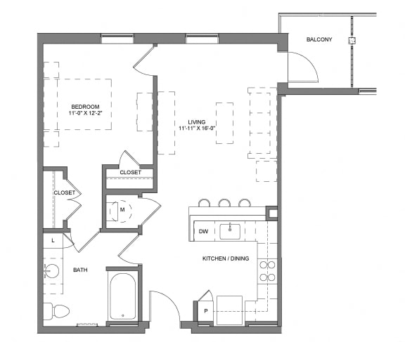 Floor Plan  A4 - ADA