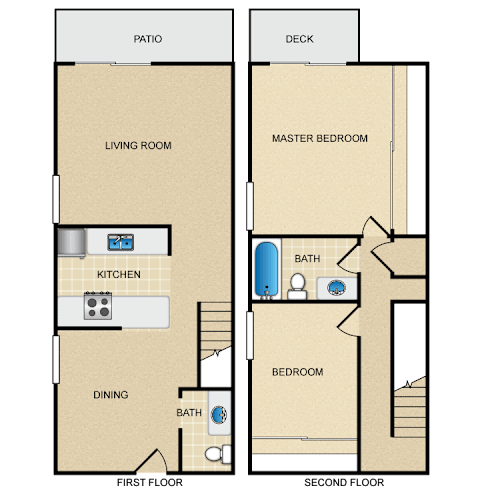 Floor Plan  TOWNHOUSE 1