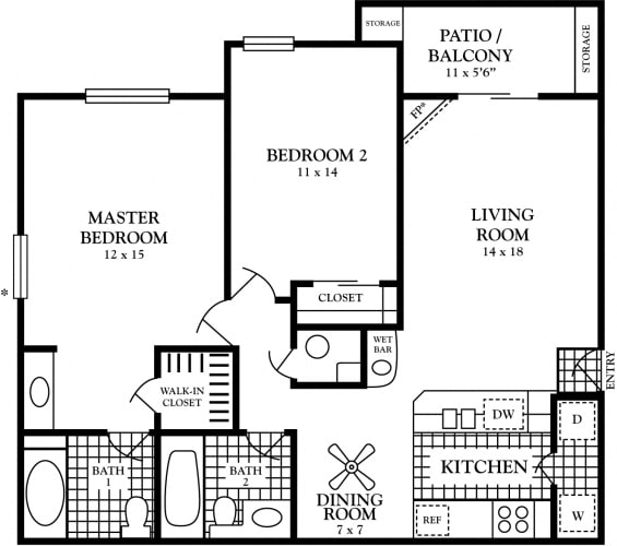 Floor Plan  The Ridge