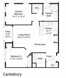 Floor Plan  Canterbury