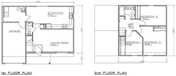 Floor Plan  Blanc 1.5 BHK