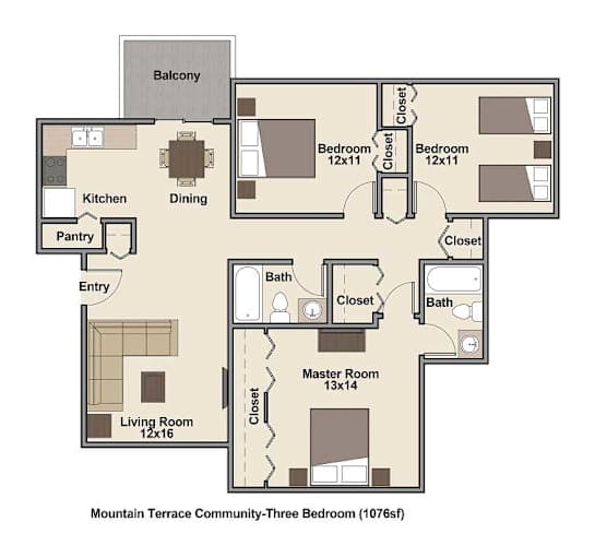 Floor Plan  Group living1
