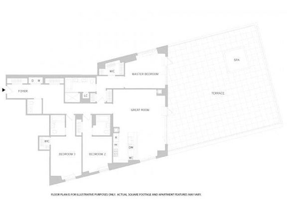 Floor Plan  3Br 3Bth