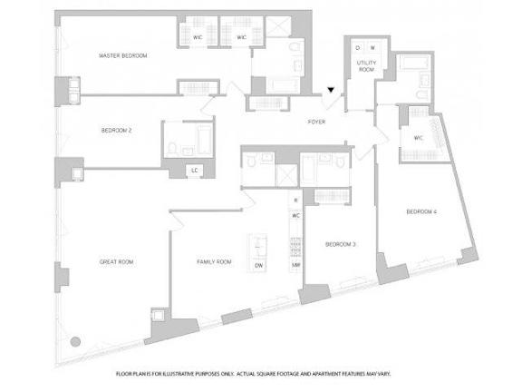 Floor Plan  4Br 5Bth 2