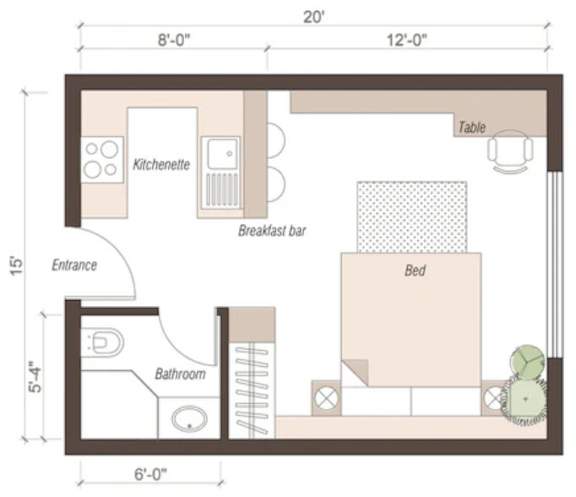 Floor Plan  Live work 5