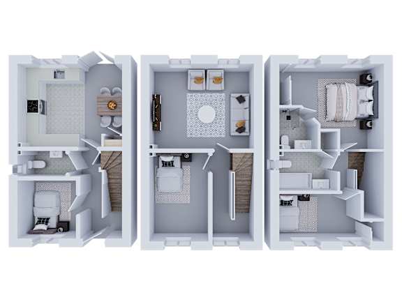 Floor Plan  2 bedroom floor plan  the townhomes at bella terra apartments