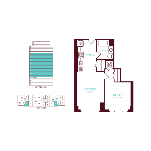 1 bedroom 1 bathroom E at 360 State Street, Connecticut, 06510