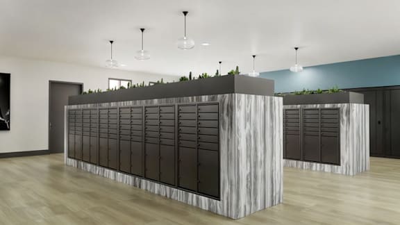 Parcel Lockers at Avela Luxury Apartments, Nevada, 89011