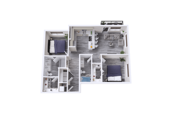 B6 floor plan image at Mira at Palmer Ranch, Sarasota FL