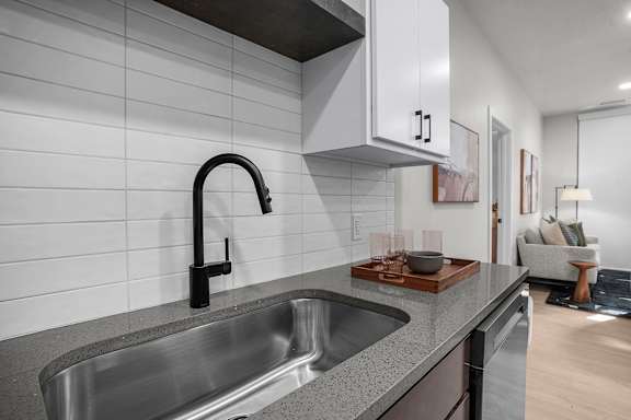 Tile Kitchen Backsplash at The Hendrey