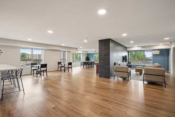 Spacious Clubroom at Alo Apartments in Buffalo MN