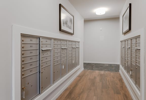 Mail Room at Alo Apartments in Buffalo MN