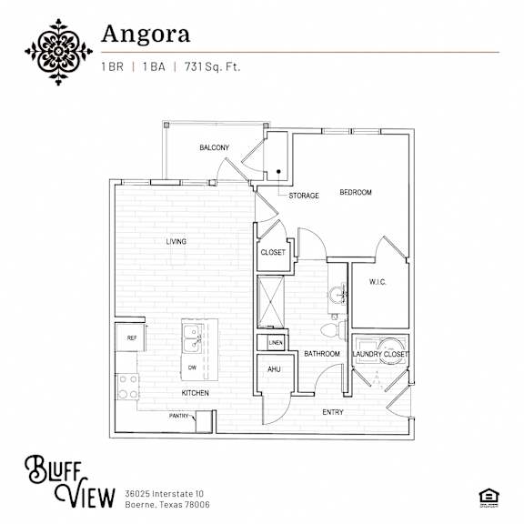 Bluff View_Angora Floor Plan