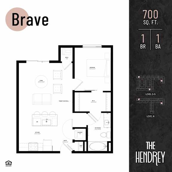 Floor Plan  The Hendrey-Brave Floor Plan