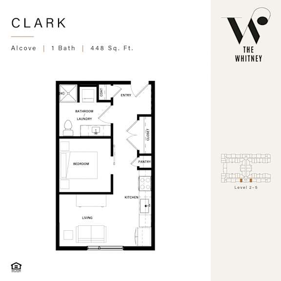 The Whitney-Clark Floor Plan