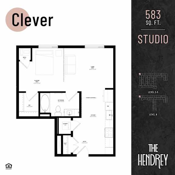 Floor Plan  The Hendrey-Clever Floor Plan