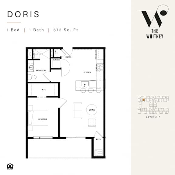 The Whitney-Doris Floor Plan