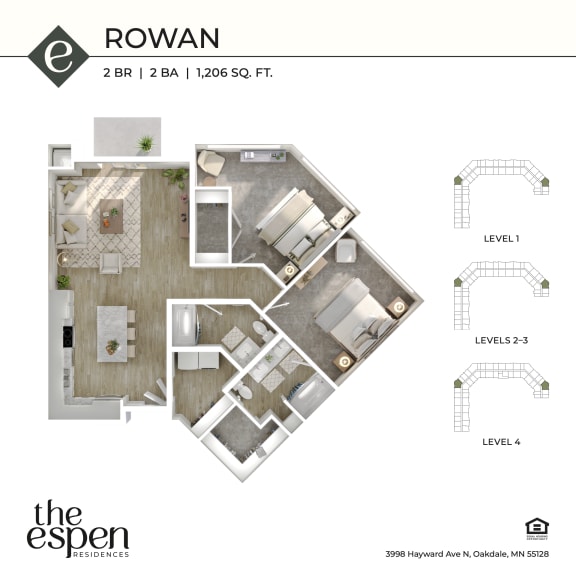 The Espen_Rowan_3d floor plan